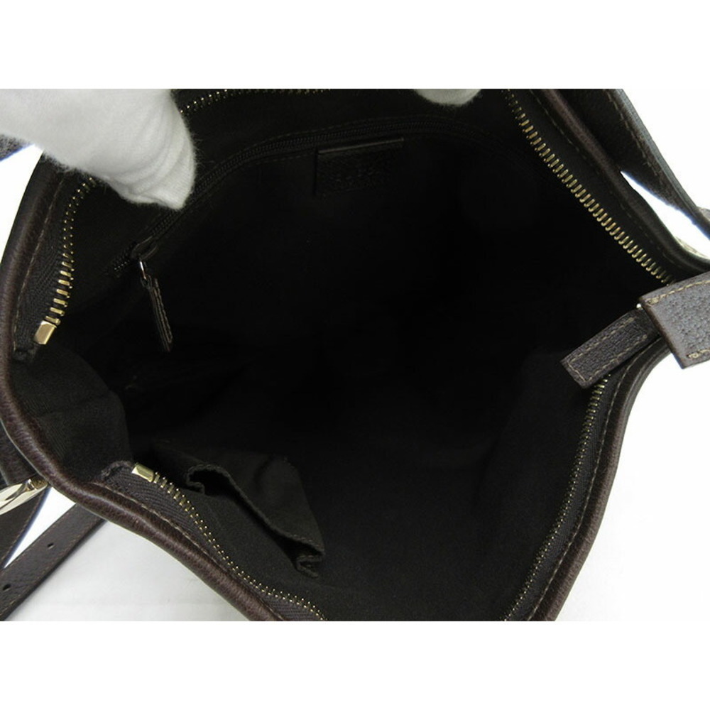 GUCCI GG Abbey Crossbody Bag Beige Canvas Leather - Picture 7 of 9